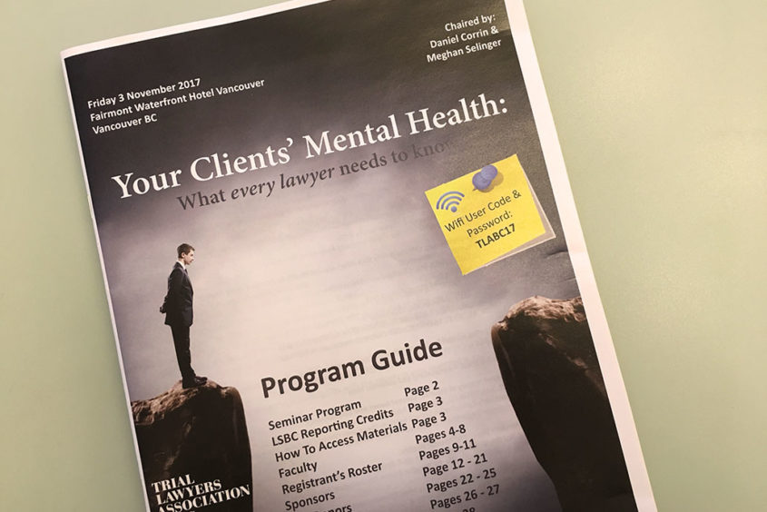 Your Client's Mental Health - What Every Lawyer Needs To Know