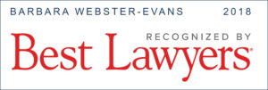 2018 Best Lawyers - Barbara Webster-Evans
